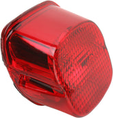 Drag Specialties Taillight Laydown Led Red Lens W/ Bottom Taglight Tail Lights Drag Specialties