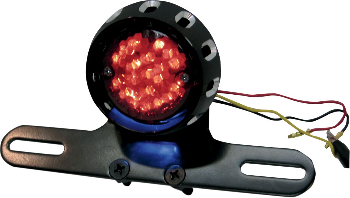 Drag Specialties Taillight Lp Blk Bob TAILLIGHT GROUP Drag Specialties