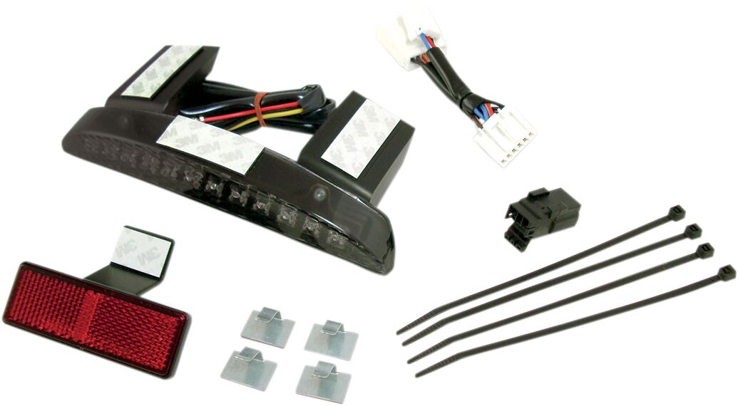 Drag Specialties Taillight Led Assembly W/ Smoke Lense Tail Lights Drag Specialties