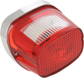 Drag Specialties Taillight Assembly Red W/ Top Tag Light Tail Lights Drag Specialties