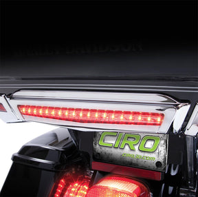 Ciro Center Tail Light For Tour Pak Chrome Tail Lights Ciro