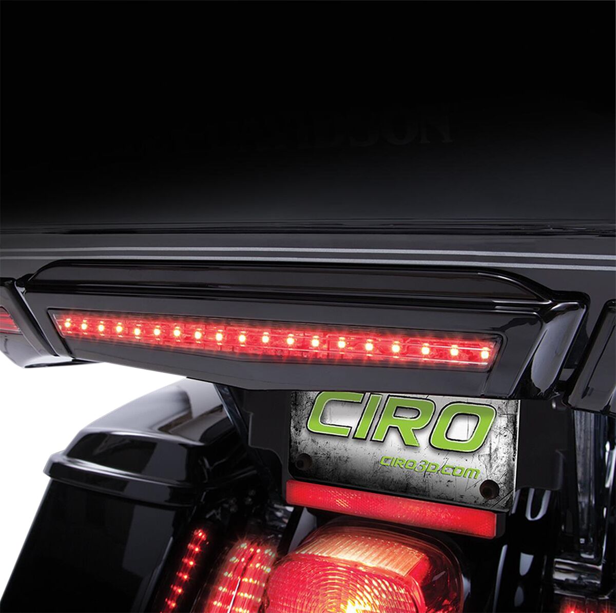 Ciro Light Brake Center Black TAILLIGHT GROUP Ciro
