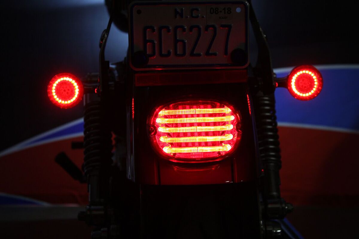 Custom Dynamics ProBeam Low Profile Led Taillight, Red - 99+ Tail Lights Custom Dynamics