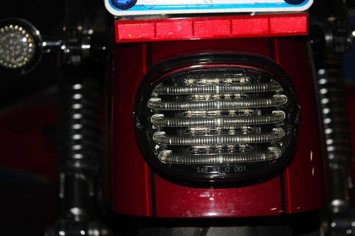ProBeam Low Profile Led Taillight, Smoked - 99+ Taillight Custom Dynamics