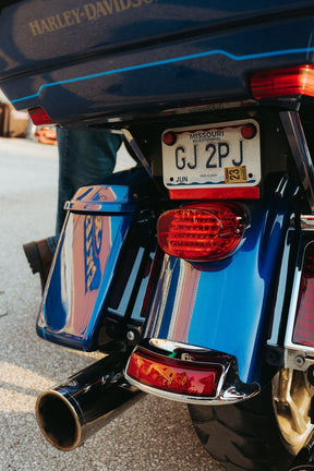 Custom Dynamics ProBeam Squareback Led Taillight With Top Plate Window, Red - 99+ Tail Lights Custom Dynamics
