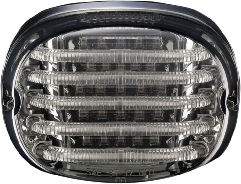 ProBeam Squareback Led Taillight With Top Plate Window, Smoked - 99+ Taillight Custom Dynamics