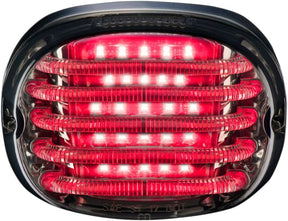 Custom Dynamics ProBeam Squareback Led Taillight With Top Plate Window, Smoked - 99+ Tail Lights Custom Dynamics