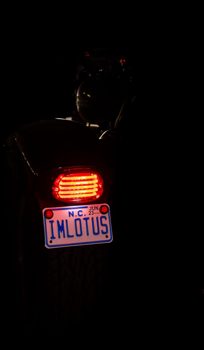 Custom Dynamics ProBeam Squareback Led Taillight With Top Plate Window, Smoked - 99+ Tail Lights Custom Dynamics