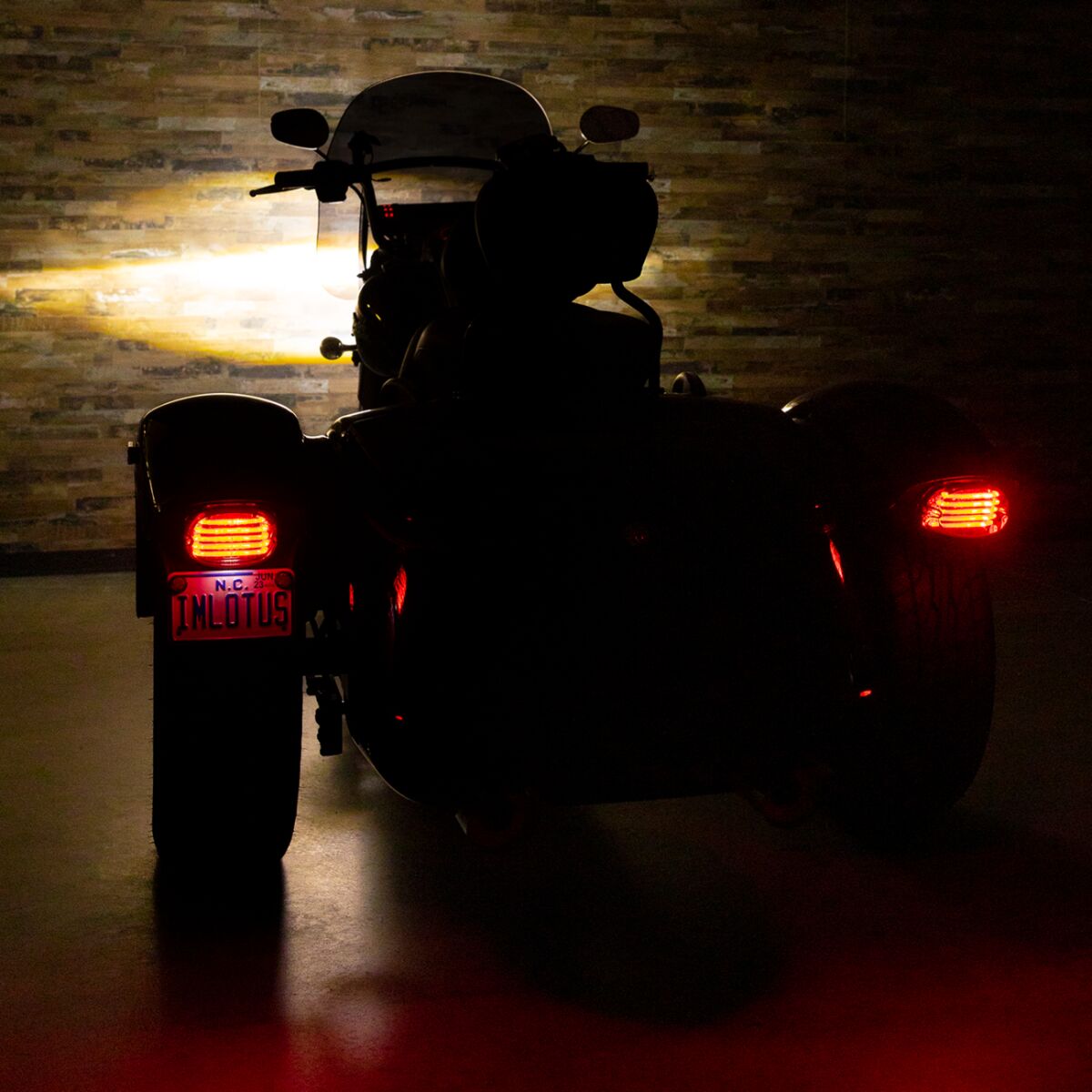 Custom Dynamics ProBeam Squareback Led Taillight, Smoked - 99+ Tail Lights Custom Dynamics