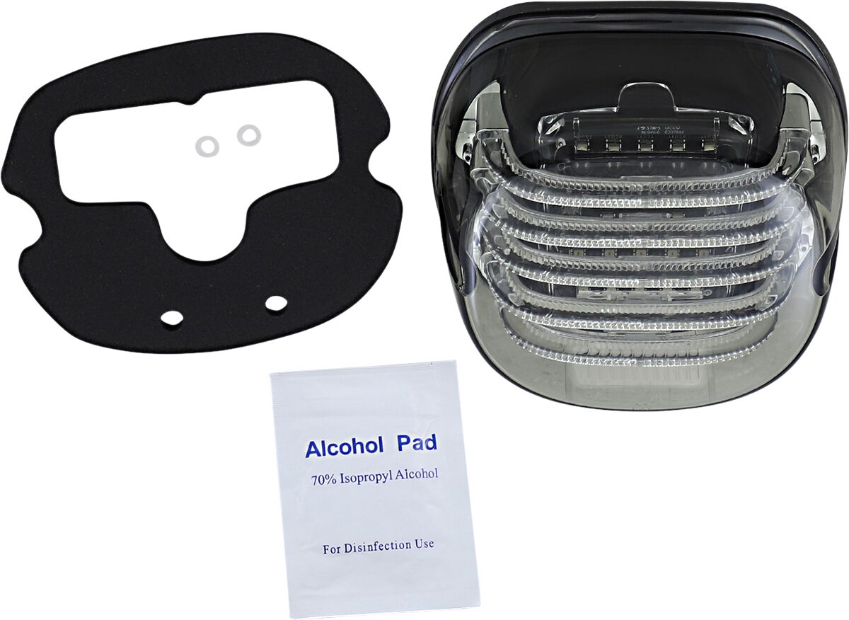 ProBeam LED Taillights Low Profile With Bottom Plate Window, Smoked - 99+ Taillight Custom Dynamics Default Title