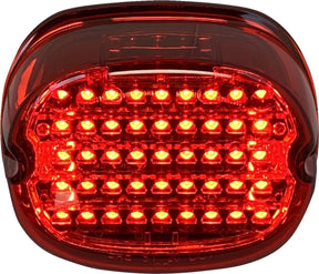 Low Profile LED Taillight with No Window, Red Taillight Custom Dynamics