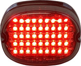 Custom Dynamics Low Profile LED Taillight with No Window, Smoked Tail Lights Custom Dynamics