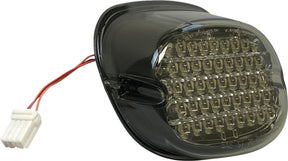 Custom Dynamics Low Profile LED Taillight with No Window, Smoked Tail Lights Custom Dynamics