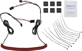 Fat Boy Auxiliary Run Brake & Turn Taillight, Red - 18+ FatBoy Taillight & Turn Signals Custom Dynamics Default Title