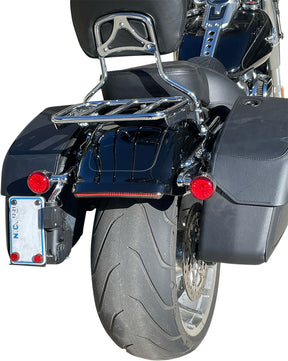 Fat Boy Auxiliary Run Brake & Turn Taillight, Red - 18+ FatBoy Taillight & Turn Signals Custom Dynamics