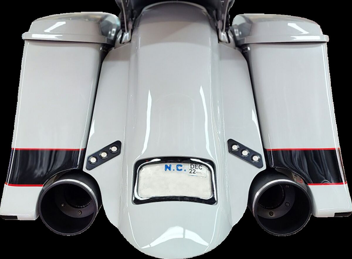 Paul Yaffe Bagger Nation Taillight Kit Thunder Pod Blk TAILLIGHT GROUP Paul Yaffe Bagger Nation