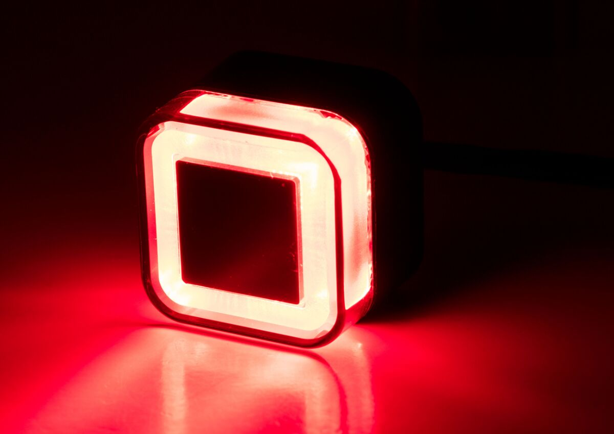 Koso North America Taillight Gt 07 Red Lens Tail Lights Koso North America