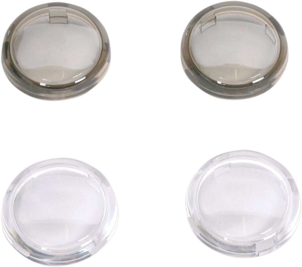Drag Specialties Lens Kit Clr/Smk Mini Due Light Accessory Drag Specialties