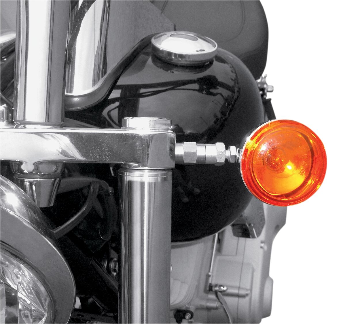 Drag Specialties Mount Relocatn T/S Wdgld TURN SIGNAL GROUP Drag Specialties