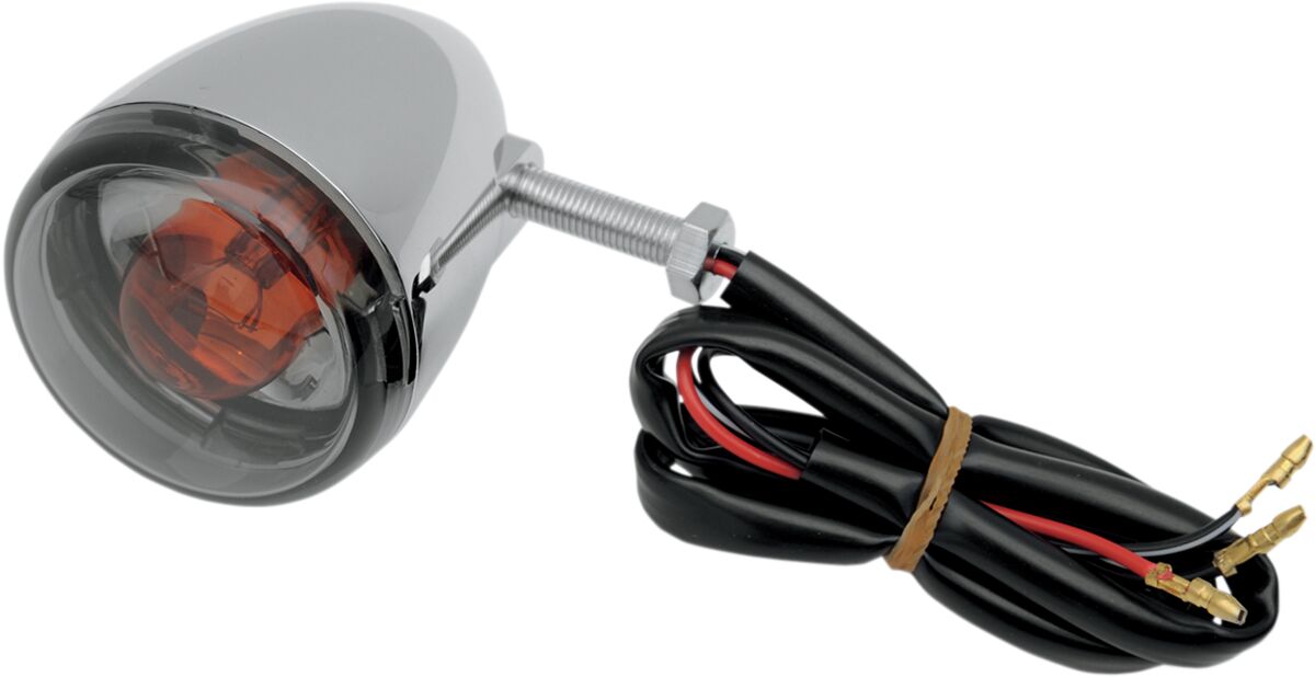 Drag Specialties Light T/S Univ Rear Smk TURN SIGNAL GROUP Drag Specialties