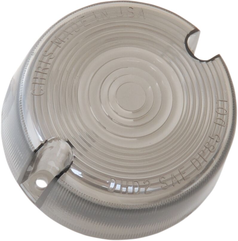 Chris Products Lens Turn Signal Smoke TURN SIGNAL GROUP Chris Products