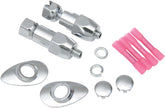 Drag Specialties Rear Turn Signal Relocation Kit Chrome Turn Signals Drag Specialties