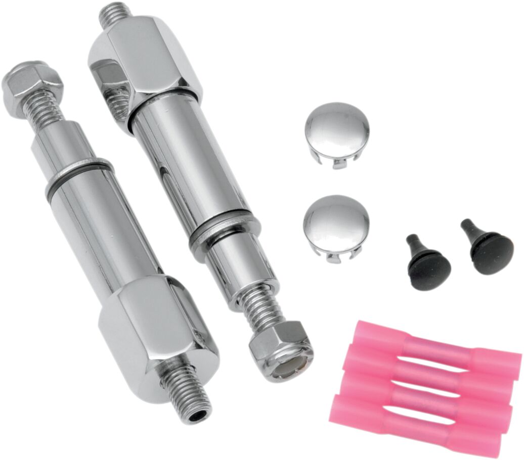 Drag Specialties Rear Turn Signal Relocation Kit Chrome Turn Signals Drag Specialties