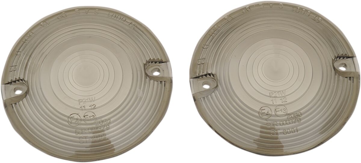 Drag Specialties Lens T/S Flht Smk Dot TURN SIGNAL GROUP Drag Specialties
