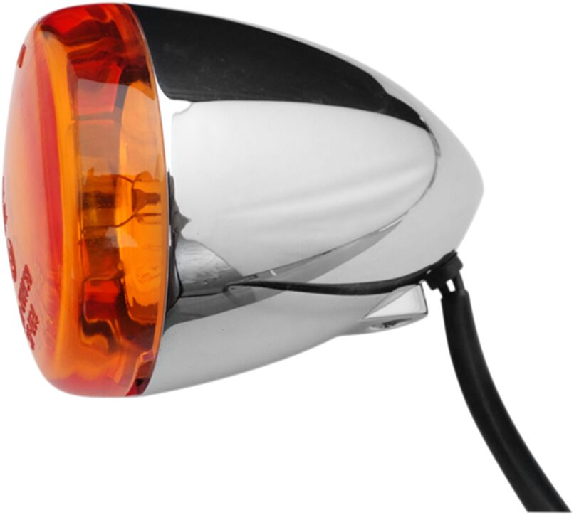 K&S Technologies Turn Signal Chrome Amber Turn Signals K&S Technologies