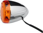 K&S Technologies Turn Signal Chrome Amber Turn Signals K&S Technologies
