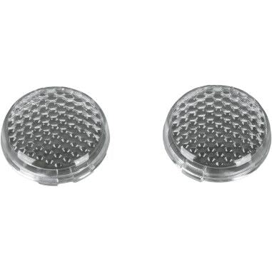 Drag Specialties Lens Clear Honeycomb Turn Signals Drag Specialties