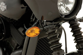 Memphis Shades Hd Turn Signals Relocation Kit - 14-16 Street Turn Signals Memphis Shades