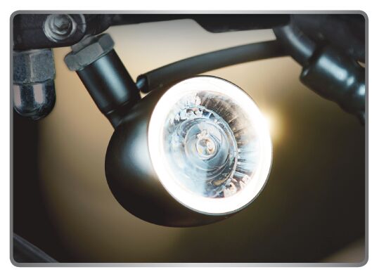 Kellermann Bullet 1000 Pl Chr Clr TURN SIGNAL GROUP Kellermann