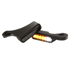 Heinz Bikes Handlebar Mounting Led Blinkers W/Position Light Black Turn Signals Heinz Bikes