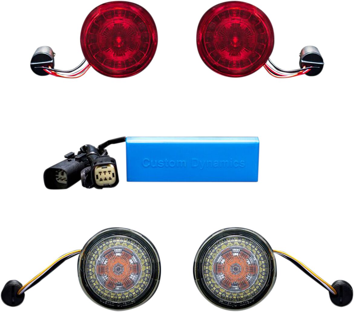 Custom Dynamics Turnsignal 10 13 Flhx Kit TURN SIGNAL GROUP Custom Dynamics