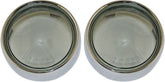 Bullet Bezel Turn Signal Adapters, Smoked Lens Chrome Turn Signals Accessories Custom Dynamics Default Title