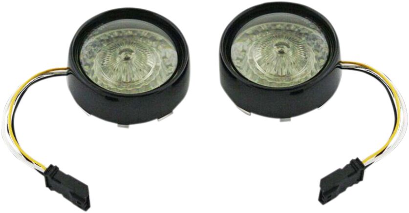 Custom Dynamics ProBEAM® Ringz Bullet Bezel LED Turn Signal, Gloss Black - 93-23 Touring CVO Turn Signals Custom Dynamics
