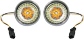 Custom Dynamics ProBEAM® Ringz Bullet Bezel LED Turn Signal, Chrome - 93-23 Touring CVO Turn Signals Custom Dynamics