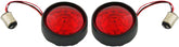 Custom Dynamics ProBeam® Bullet Bezel Rear LED Turn Signal Inserts, Gloss Black - Sportster & Dyna & Softail & Touring Turn Signals Custom Dynamics