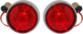 Custom Dynamics Signal Bllt 1157 Red Chr TURN SIGNAL GROUP Custom Dynamics