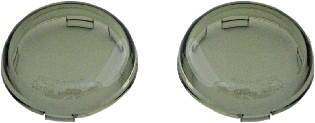 ProBeam® Deuce-Style Turn Signal Lenses, Smoke - 00-24 - Sportster & Dyna & Softail & Touring Turn Signals Accessories Custom Dynamics Default Title