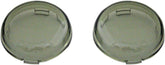 ProBeam® Deuce-Style Turn Signal Lenses, Smoke - 00-24 - Sportster & Dyna & Softail & Touring Turn Signals Accessories Custom Dynamics Default Title