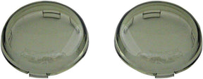 ProBeam® Deuce-Style Turn Signal Lenses, Smoke - 00-24 - Sportster & Dyna & Softail & Touring Turn Signals Accessories Custom Dynamics Default Title