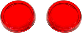 ProBeam® Deuce-Style Turn Signal Lenses, Red - 00-24 - Sportster & Dyna & Softail & Touring Turn Signals Accessories Custom Dynamics Default Title