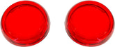 Custom Dynamics ProBeam® Deuce-Style Turn Signal Lenses, Red - 00-24 - Sportster & Dyna & Softail & Touring Turn Signals Custom Dynamics