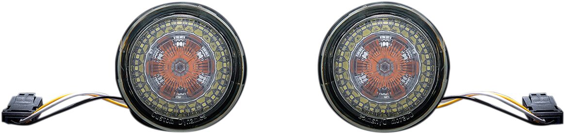 PROBeam JAE Amber White LED Turn Signals, Smoked Lens - 16-22 Touring & Trike CVO Turn Signals Custom Dynamics Default Title