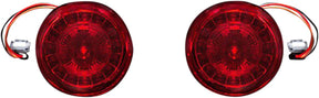 ProBeam CVO Red LED Turn Signals, Red Lenses - 18+ Softail & 16-17 FXSE CVO Turn Signals Custom Dynamics Default Title
