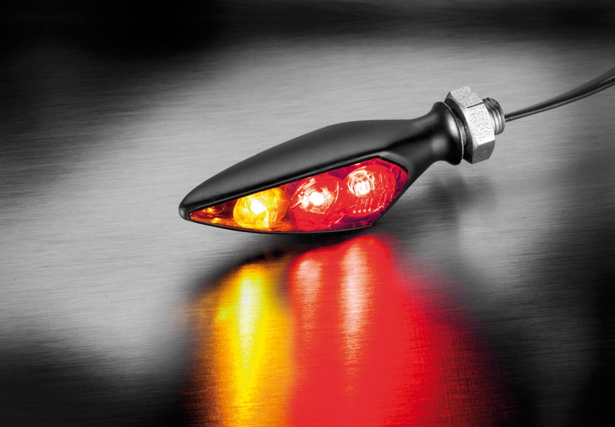 Kellermann Rhombus S Df Dark Rr TURN SIGNAL GROUP Kellermann