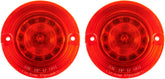 Custom Dynamics Signal Insrt Flat 1157 Red TURN SIGNAL GROUP Custom Dynamics