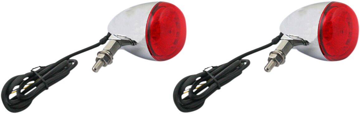 Custom Dynamics Signal Pb Univ 24 Red Chr TURN SIGNAL GROUP Custom Dynamics